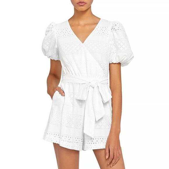 Alice and Olivia White Romper - Picture 4 of 4